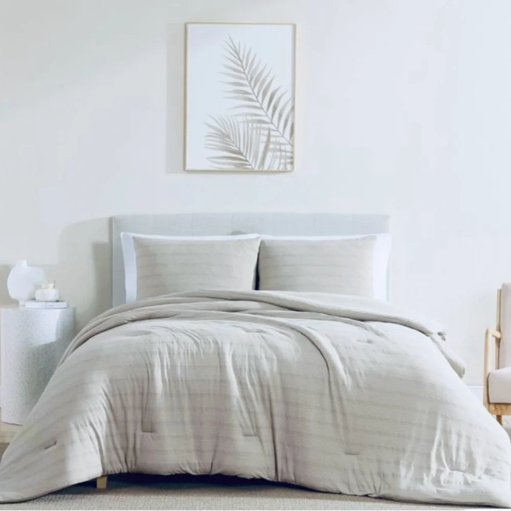 🎯 Threshold Target Boho Neutral Natural Stripes Comforter